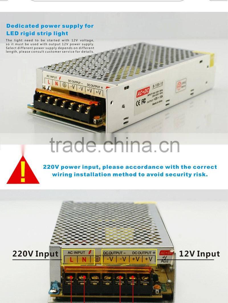 LED strip light SMD2835 72leds/m Wholesale led light bar DC12V led bar light led rigid bar