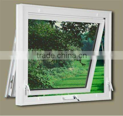 pvc top hung window with manual opener