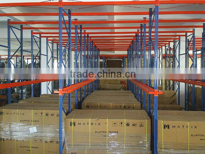 Metal warehouse shelf, Drive in shelf