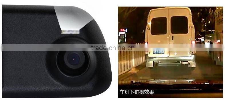 Blue Screen 4.3'' Car Mirror DVR with rearview camera and mirror gps bluetooth camera