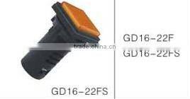 GD16-22FS CNGAD led 220V button pilot light (led indicator light,22mm led signal lamp)