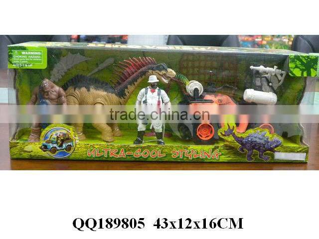 Dinosaur play set, funny animal toy, plastic toy