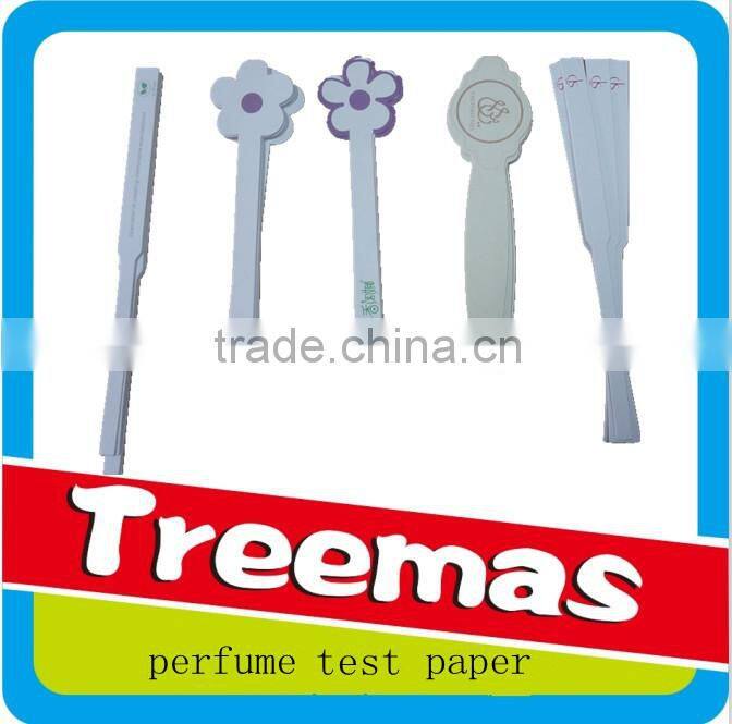 2016 Newly hot sale logo printing perfume scent test strip paper