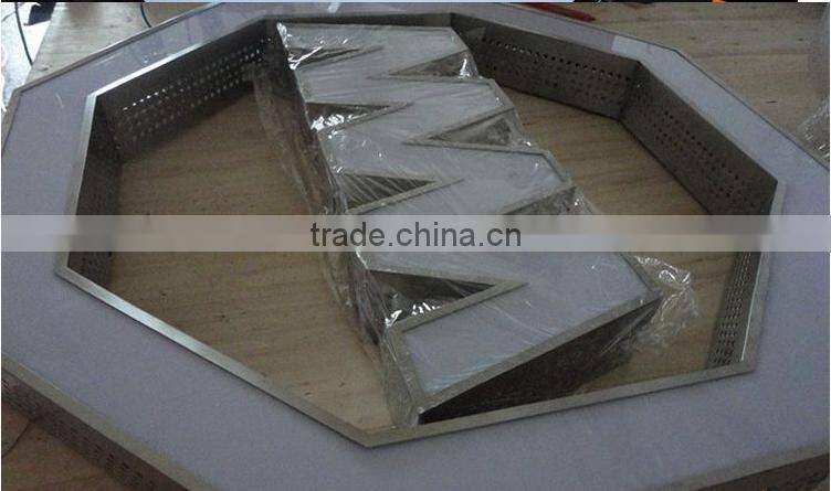 Front lit led letter sign lighted acrylic letter building letter sign