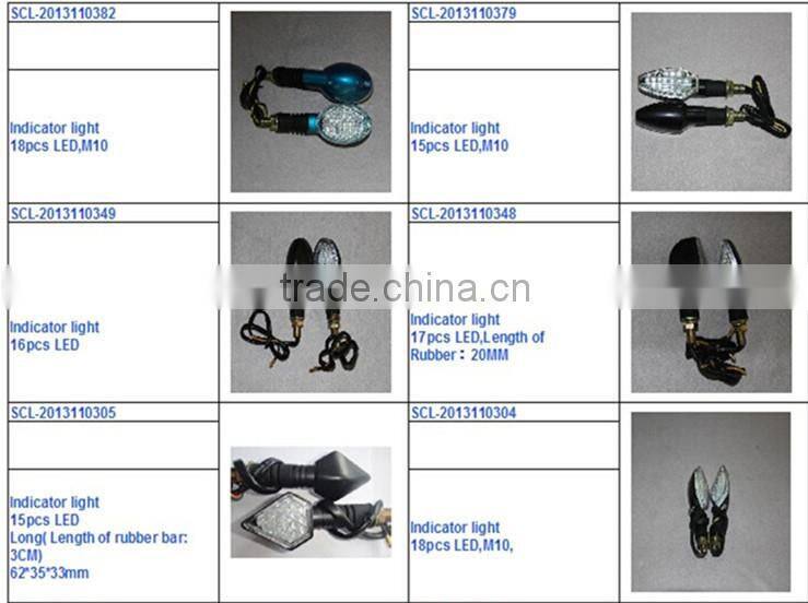 SCL-2013060263 Smoke Lens LED Motorcycle Turn Signal