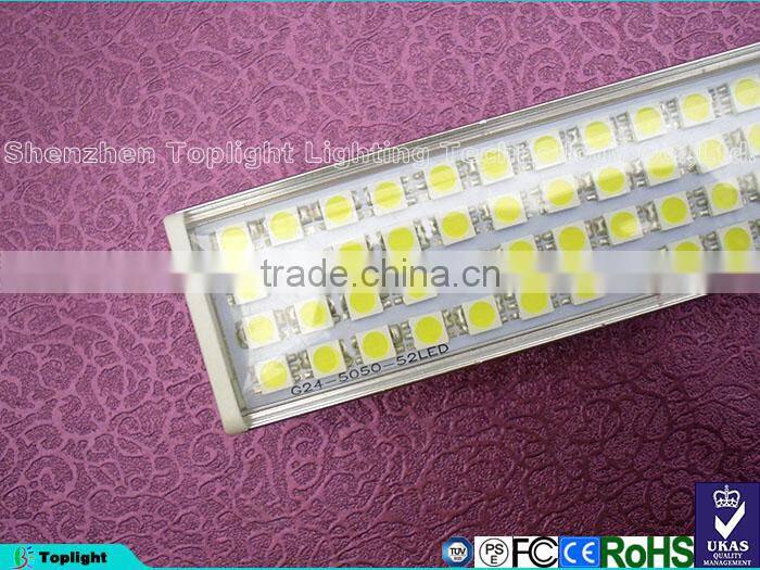 Hot Sale in USA 3000K 4000K 6000K 360 Degrees 9W 120 Volt LED PL Lamp g24q-3 Base light plug in led driver