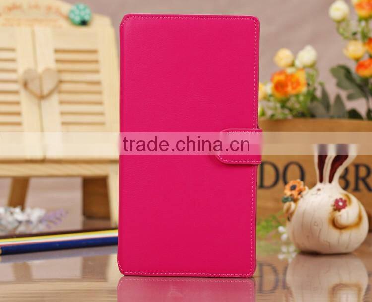 Leather case for sony xperia z ultra xl39h