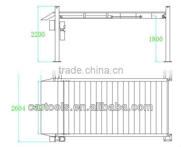 four post parking lift for convertables and SUV