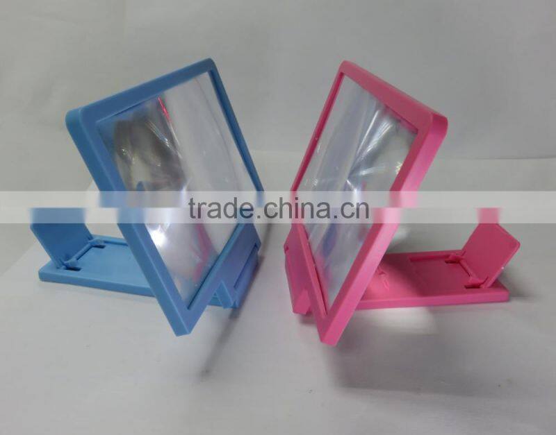 Cell Phone Screen Enlarger Magnifier lens Portable Foldable Holder
