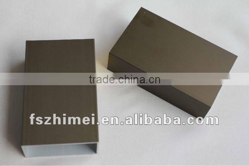 champage andozied aluminium Doors