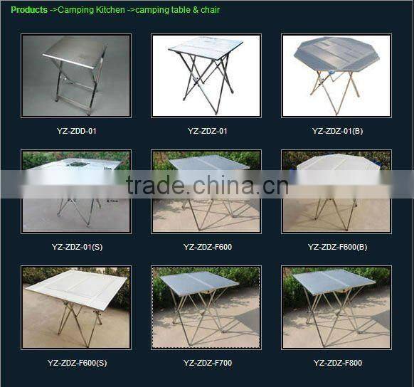 camping table & chair