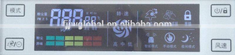100M2 Air Purifier electronic with HEPA Active Carbon Negative ion office Conference Hall