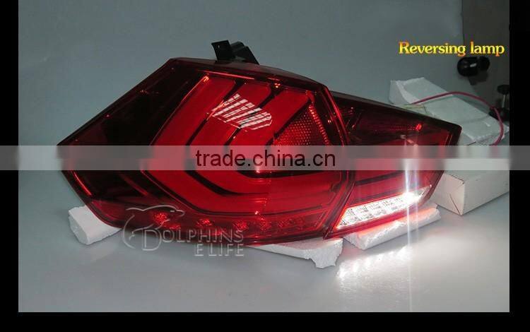 Super Bright Led Rear Low Beam Brake Lights Reversing Lamp Taillights For Nissan X-Trail Rogue 3rd 2014 2015 2016 Rear Lamp