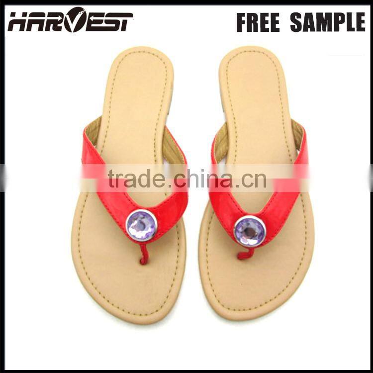 Summer fashion lady eva flip flop , new rhinestone designer flip flop