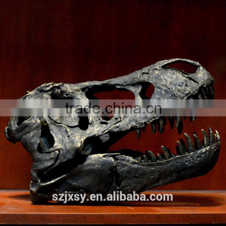 resin animal kull large dinosaur skull