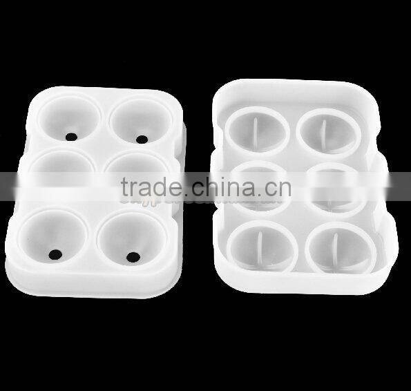 2015 new Promotion Silicone ice ball mold/ice ball maker, hot selling 6cavity silicone ice ball mold / cheap silicone ice ball