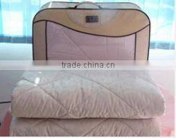 Anhui Home Textile Manufacturer OEM Patchwork Bed Sheet Wool Cashmere Quilt