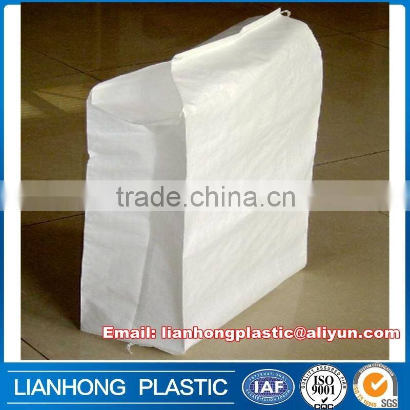 pp woven cement bag,fertilizer bag on valve
