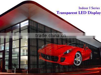 New technology products for P4/p6/p8/p10/p15/p30 transparent indoor led window, transparent led window glass advertising screen