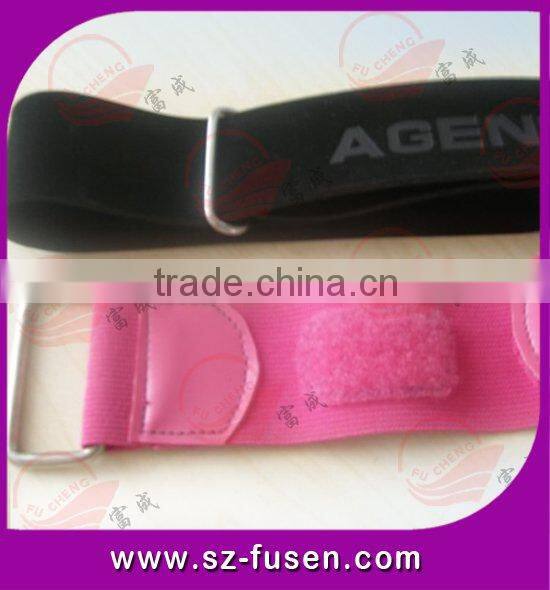 New products of Input information plate ID Nylon magic tape Bracelet
