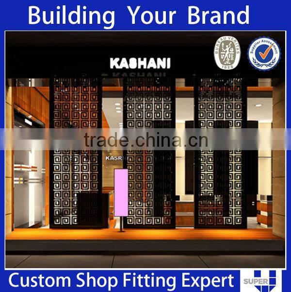 Tailor made wooden sunglass store design for retail shop