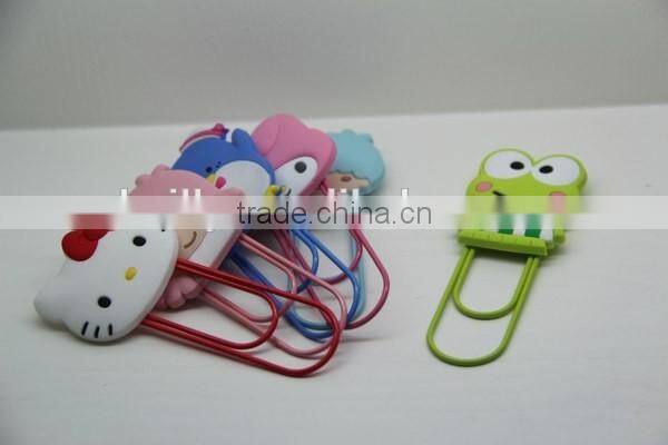 whosale Nice Design Silicone Bookmark Fancy Bookmark