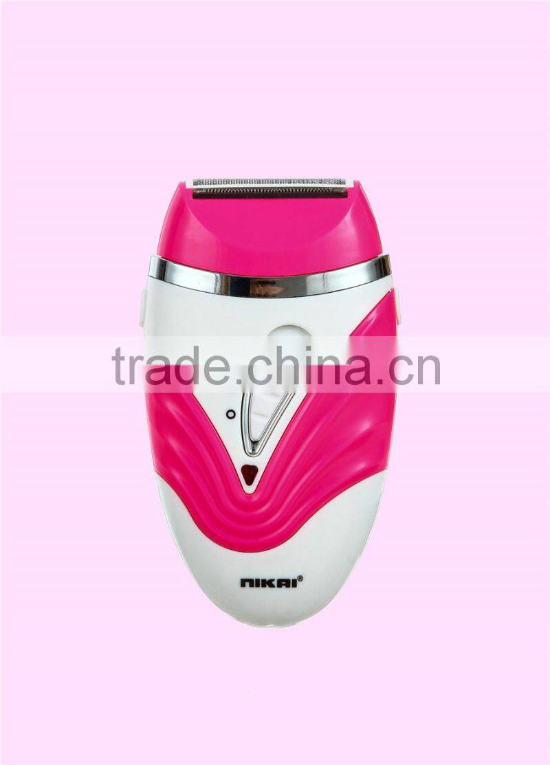 Wholesale rechargeable soft dordless epilator for female