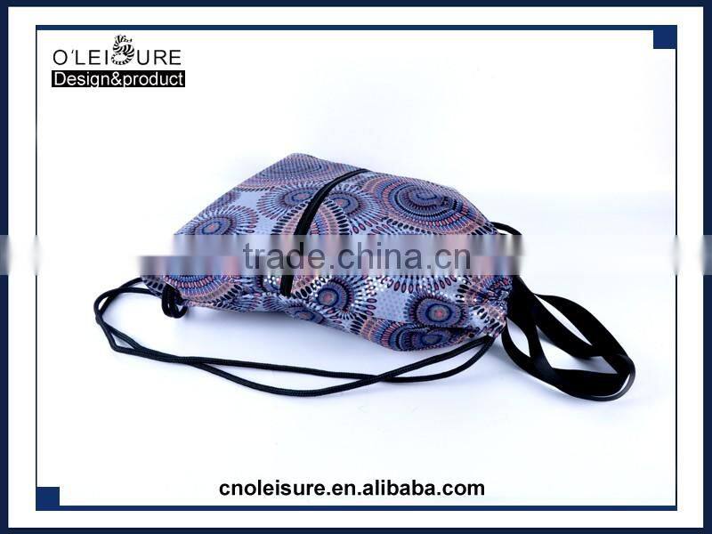 Liberty Bags Large Drawstring Backpack Sport Bag GYM bag for 2015