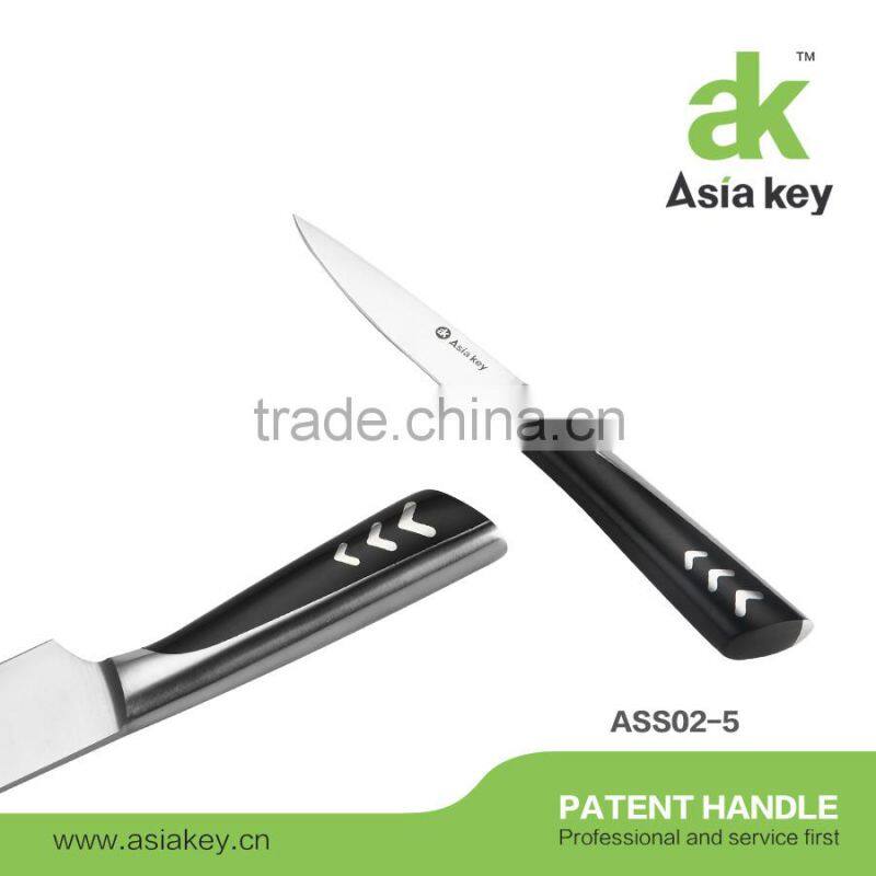 6Pcs Perfect Unique Design Stainless Steel Kitchen Knife Set with Patent Handle