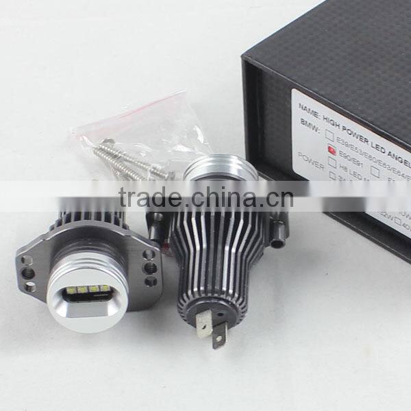 car led angel eyes e90 40w 12v led marker lights for bmw e91 e90 lci xenon headlights