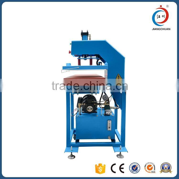 hydraulic leather machine / flatbed shirt heat press machine