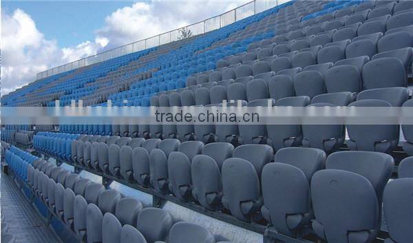 New Public Blow molding tip-up stadium seats with back