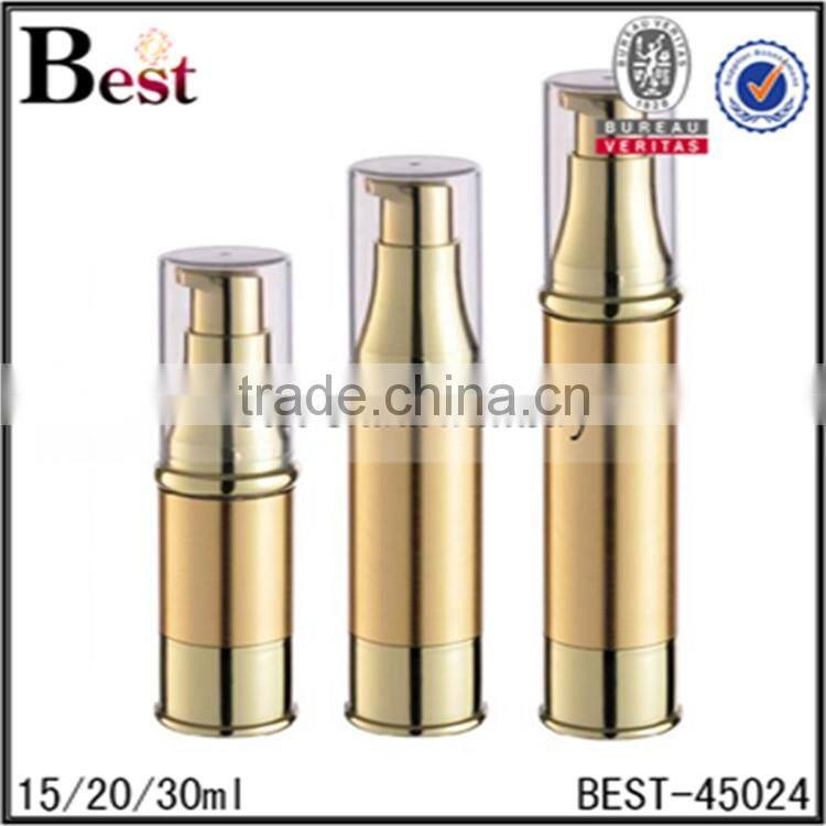 15ml 20ml 50ml pink pump sprayer airless bottle plastic fine mist bottle