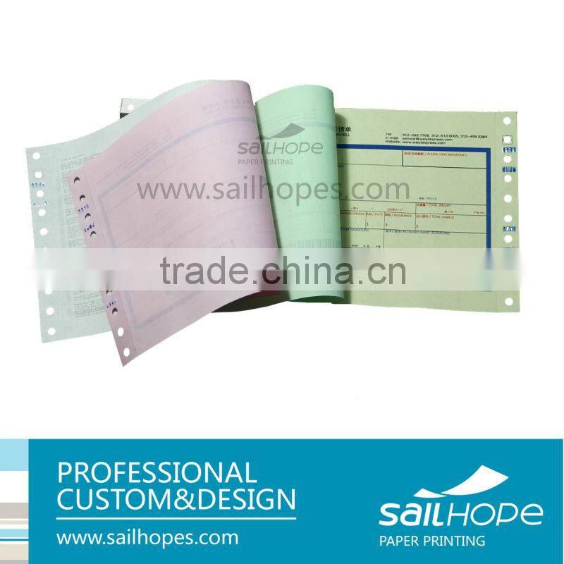 courier air consignment note printing service
