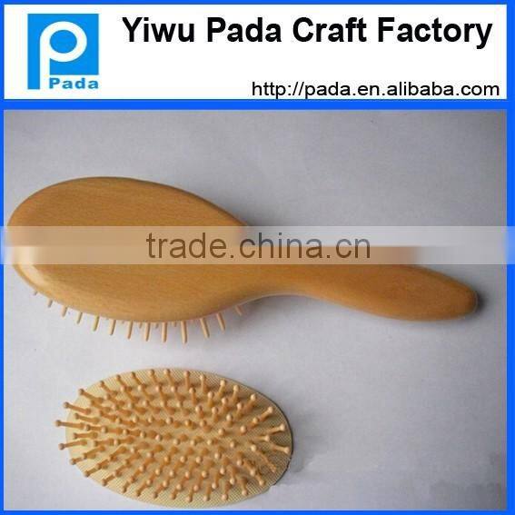 High quality wood hair brush