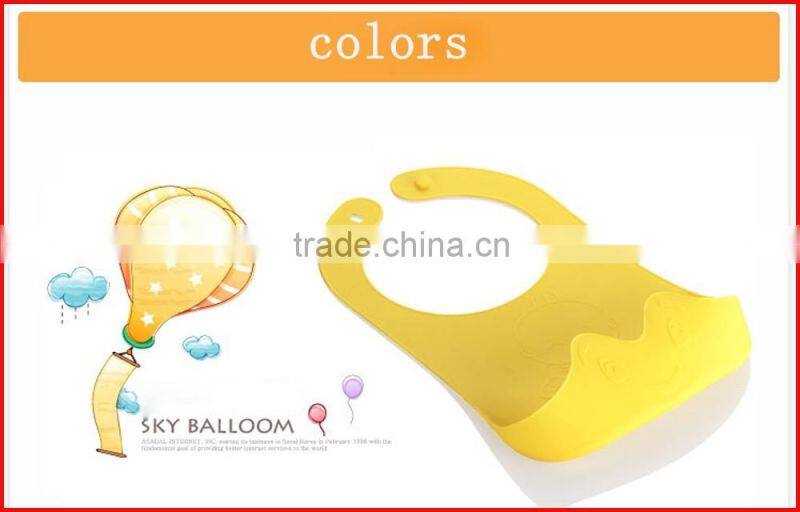 Silicone material and bib type hairdressers apron