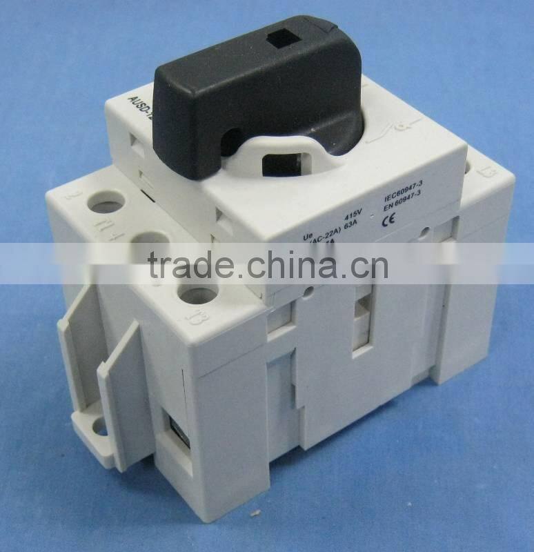 AUSD-40 up to 40A Electrical Semko certificate Switch Disconnector