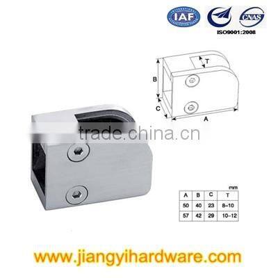 304 clamp for frameless glass railing