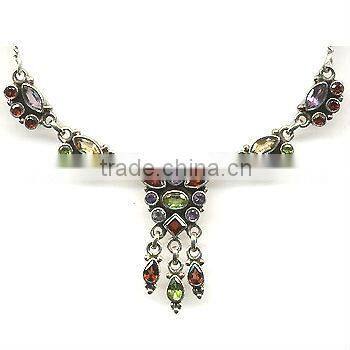 Natural Gemstone 925 Sterling Silver Peridot Jewellery