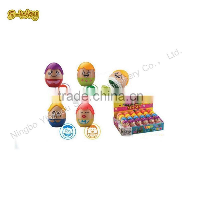 Plastic Stamp Set Toy for Kids/DIY Kits/fun egg/Christmas gift