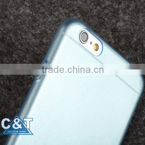 C&T Ultra Thin Slim clear crystal TPU gel Soft back skin case Cover for Huawei Honor 4C