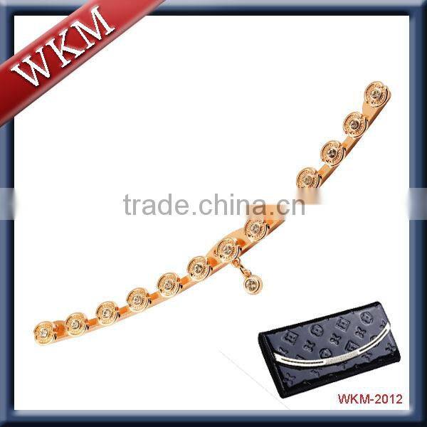 Customed size bag handles metal frame