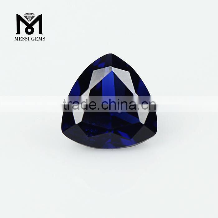Cheap 6x6MM Trillion Cut Sapphire Nano Gemstone Wholesale Price