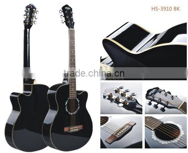 wholesale&OEM 39" 40" 41" beginner acoustic guitar electric music guitar
