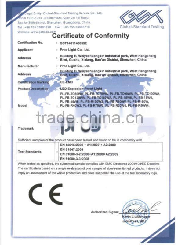 Explosion-proof and Waterproof 70W led Mining light