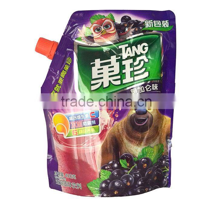 reusable spout pouch for drink packaging