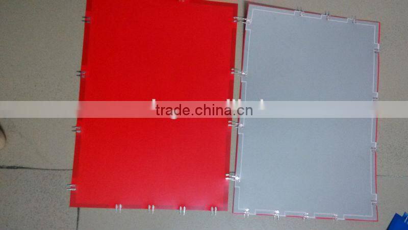 cuttable el sheet el light sheet el backlight sheet With DC12V inverter and 50cm connector