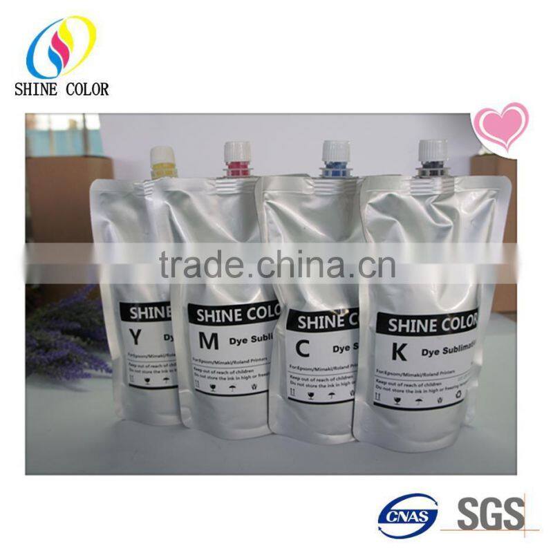 Dye Sublimation Ink for Epson/Mimaki/Roland Printers Vivid Color