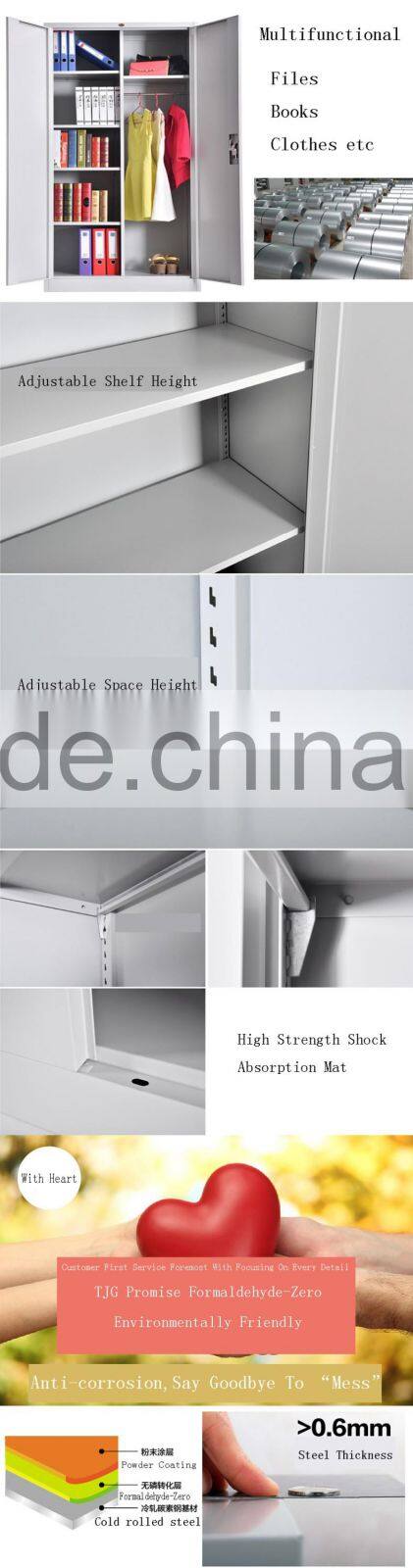 TJG Taiwan Wholesale Price Metal Steel File Cabinet With Dividers Storage Books Files