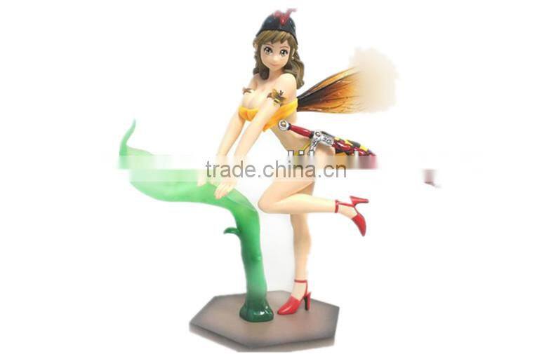 plastic anime gril dolls for fun, for kids